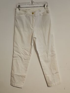 Talbots White Straight Leg Jeans